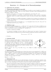 TD11 - Sciences Physiques en MP au lycée Clemenceau Nantes Site