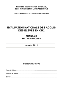 MINISTÈRE DE L`ÉDUCATION NATIONALE