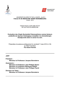 FACULTE DE MEDECINE HENRI WAREMBOURG Evaluation des