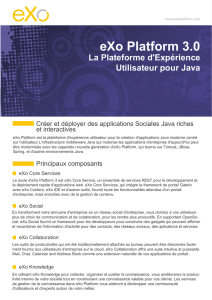 eXo Platform 3.0 - MI Technologies