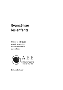 Evangéliser les enfants - Portail AEE