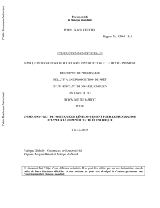 World bank documents