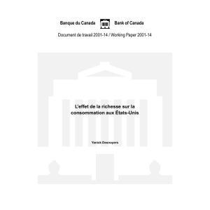 L`effet de la richesse sur la consommation aux &Eacute;tats-Unis, FB3-2