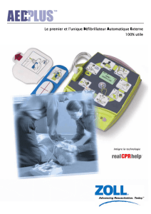 Le premier et l`unique Défibrillateur Automatique Externe 100% utile
