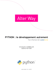 Python, le développement autrement