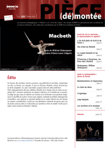 Macbeth - CRDP de Paris