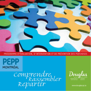 PEPP - Institut universitaire en santé mentale Douglas