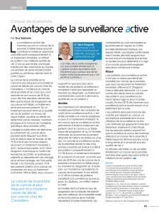 Avantages de la surveillance active