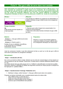 Fiche 9 – Des gaz à effet de serre dans mon assiette