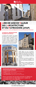 AvAP - Plan Local d`Urbanisme de La Roche-sur-Yon