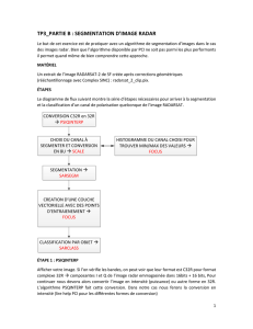 TP3_PARTIE B : SEGMENTATION D`IMAGE RADAR