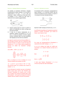Mécanique des fluides TD7 TSI 2015-2016