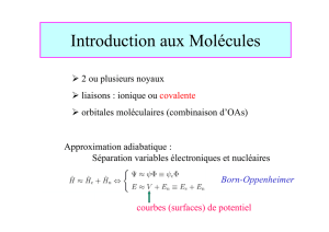 Introduction aux Molécules