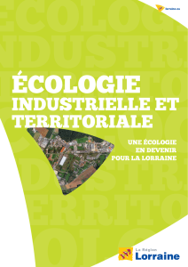 industrielle et territoriale - Conseil Régional de Lorraine