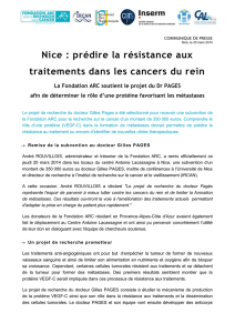 Nice : prédire la résistance aux traitements dans