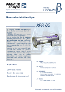 XPR 80 - Premium Analyse