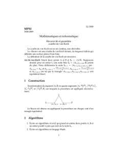 MPSI Mathématiques et informatique 1 Construction 2