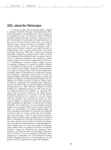 AOL absorbe Netscape - WAN-IFRA