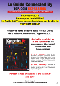 Le guide Connected by TOP/COM EXPRESSION