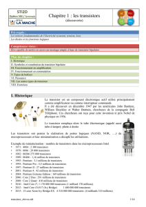 VII. Les autres types de transistor