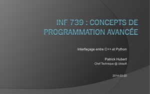INF 739 : Concepts Avancés de Programmation - h-deb