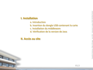 Guide d`utilisation du dongle.