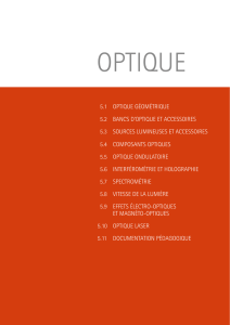 optique 5.4 composants optiques