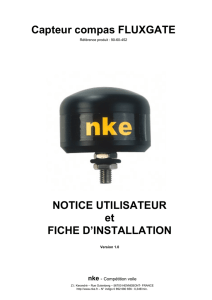 Notice d`utilisation - nke Marine Electronics