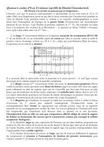 Quatuor à cordes n°8 en Ut mineur (op.110) de