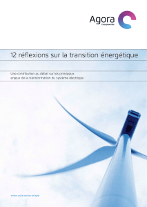12 réflexions sur la transition énergétique