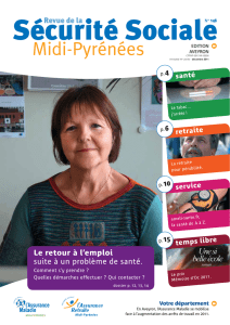 Le retour à l`emploi suite à un problème de santé.