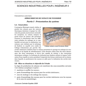 Sciences industrielles 2 - Concours Centrale