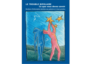 Le trouble bipolaire