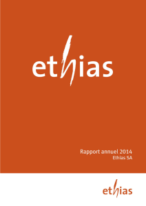 Ethias SA - Rapport annuel 2014 - Final.docx - 21-May-15