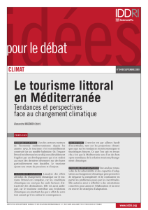 Le tourisme littoral en Méditerranée