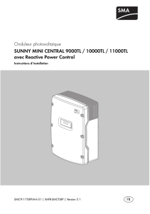 Instructions d`installation
