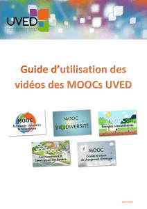 Téléchargez le guide d`utilisation des MOOCs