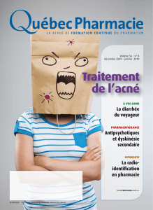 traitement de l`acné