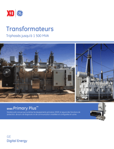 Transformateurs - GE Grid Solutions