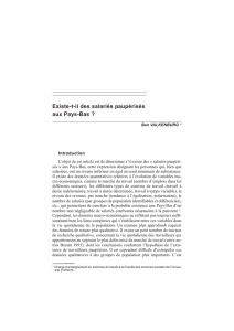 Existe-t-il des salariés paupérisés aux Pays-Bas ?