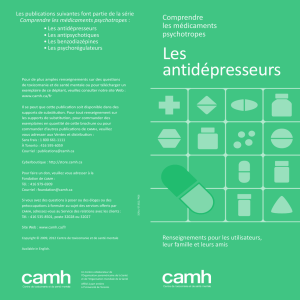 Comprendre les médicaments psychotropes : les