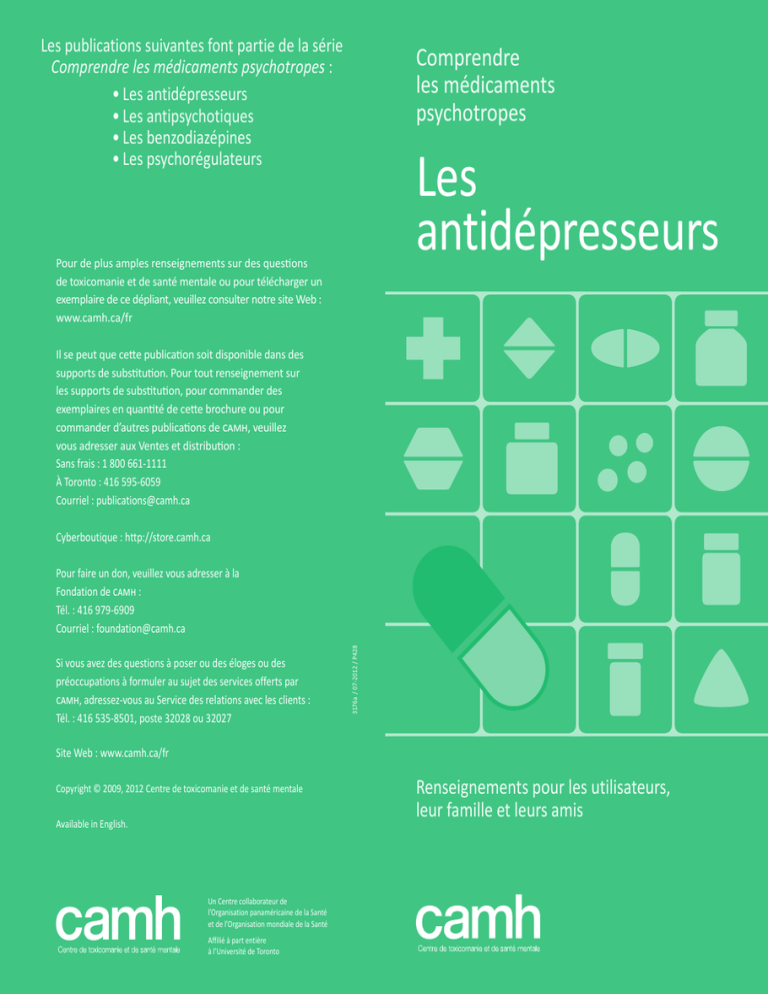 Comprendre Les Médicaments Psychotropes : Les