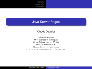 Java Server Pages - LITIS