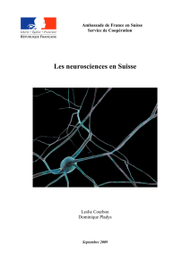 Les neurosciences en Suisse