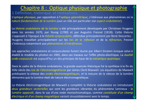 Optique physique et photographie