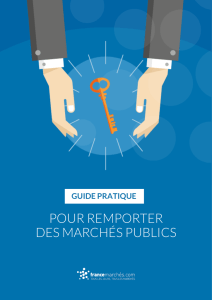 pour remporter des marchés publics