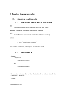 1. Structure de programmation 1.1. Structure - CEA-Irfu
