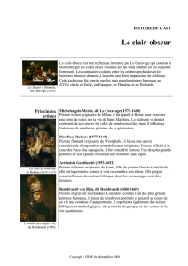 Histoire de l`art - CRDP de l`académie de Montpellier