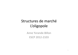 Structures de marché