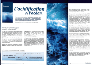 L`acidification de l`Océan - Archimer
